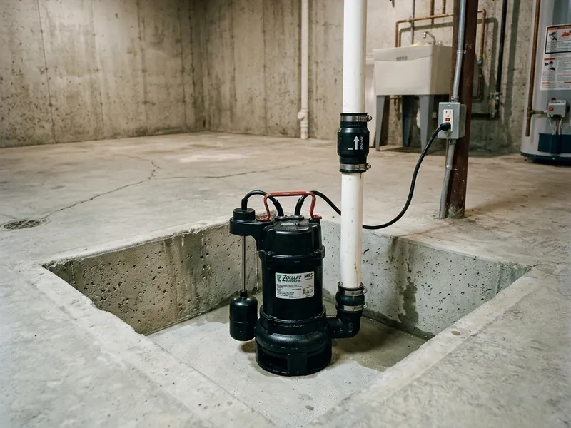 Sump Pump Installation Plumber in Westernport, MD